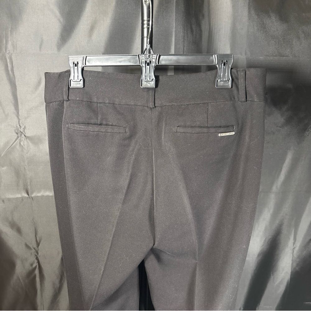 Anne Klein Black Flare Pants Sz M/ 10 - Picture 8 of 9